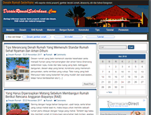 Tablet Screenshot of desainrumahsederhana.com